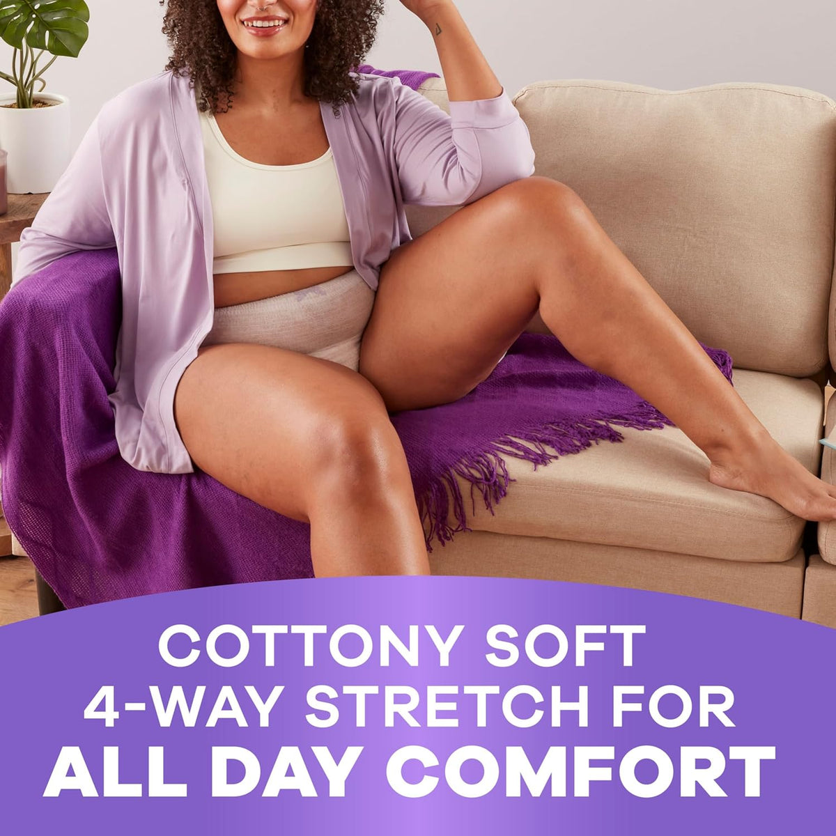Always Discreet Reimagined Adult Diapers for Women, Maximum Absorbency Incontinence and Postpartum Underwear Size 3X+, Up to 100% Leak Free Bladder Leak Protection, 22 Count​