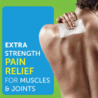 Coralite Pain Relieving Patch - Extra Strength Joint & Muscle Pain Relief Patches for Back Pain, Muscle Soreness and Joint Pain, 2 Patches Per Pack (24 Pack)
