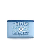MRS. MEYER'S CLEAN DAY Bar Soap, Rain Water, 5.3 oz, 1 Bar
