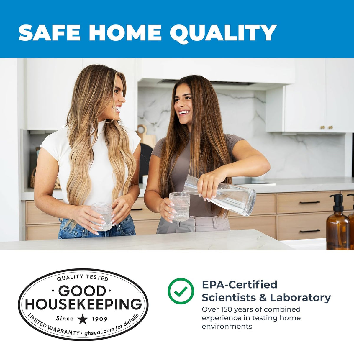 Safe Home® DIY LEAD in Drinking Water Test Kit – At Home Testing for Lead in City Water or Well Water – 10 Minute Test – Single Pack