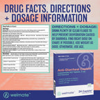 WELMATE Loperamide HCl 2 mg Anti Diarrhea Pills, 24 Caplets - Fast-Acting Diarrhea Medicine for Adults, Traveler's Stomach Relief, Easy to Swallow Antidiarrheal Medication