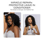 tgin Protective Leave In Conditioner – Restores Moisture & Shine – 13 oz | Miracle RepaiRx Leave In Conditioner For Curly Hair with Black Castor Oil & Biotin for Growth – Reduces Breakage & Split Ends