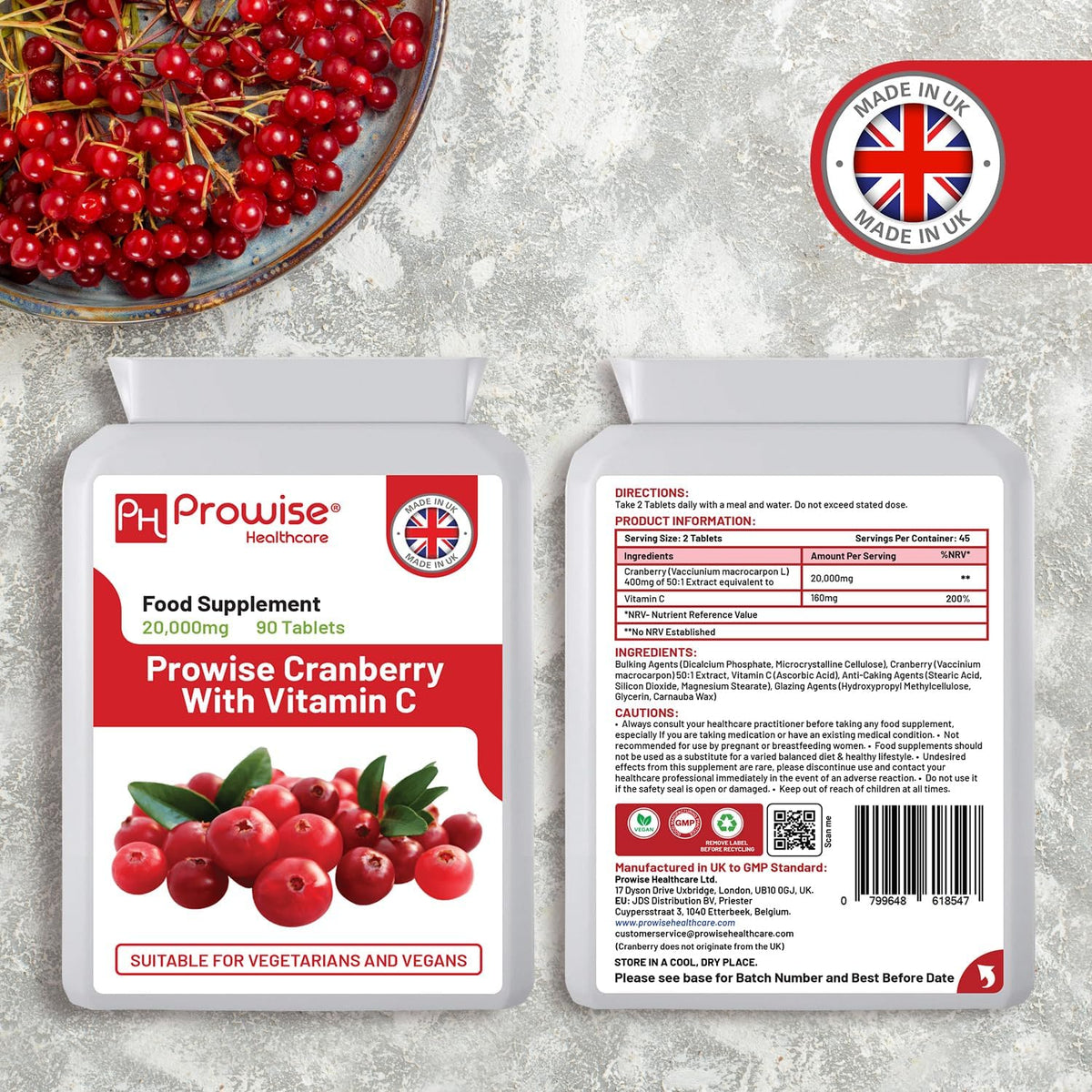 Prowise Dietary Supplements 5000 mg 90 tablets