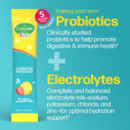 Culturelle Kids Probiotics + Electrolytes, Strawberry Lemonade, 30 Packets