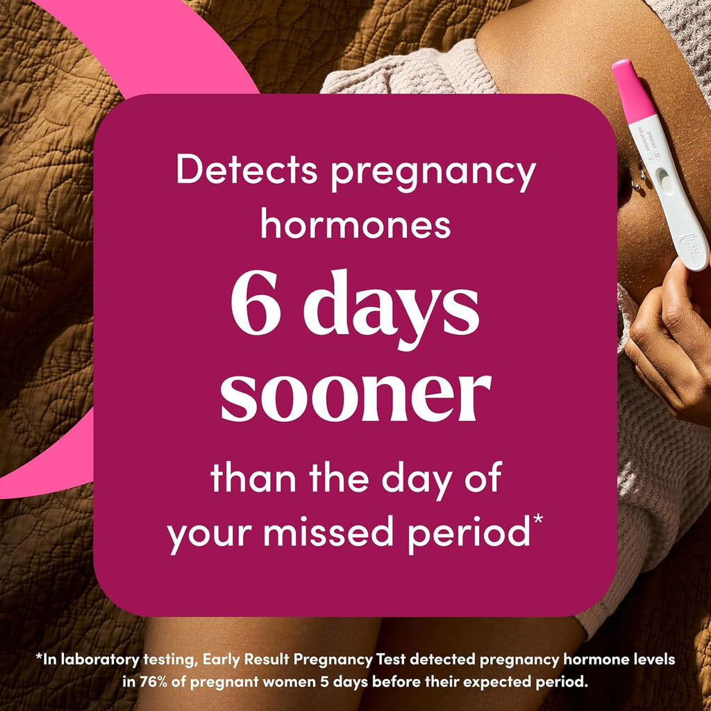 First Response Early Result Pregnancy Test, 5 Count Pack of 1,White
