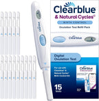 Clearblue & Natural Cycles Birth Control Ovulation Test Refill Pack, 15 Digital Ovulation Tests