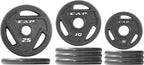 CAP Barbell 2-Inch Olympic Cast Iron Plate Weight Set | 75-285 lbs | Multiple Options