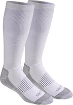 Dickies Men's Light Compression Comfort Over-The-Calf Socks, Available in M-XXL (2, 4 Pairs)