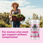 Garden of Life Once Daily Dr. Formulated Probiotics for Women 50 Billion CFU 16 Probiotic Strains with Organic Prebiotics for Digestive, Vaginal & Immune Health, Dairy Free, Shelf Stable 30 Capsules