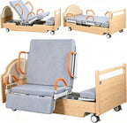 Falluk 90° Rotating Electric Home Care Bed