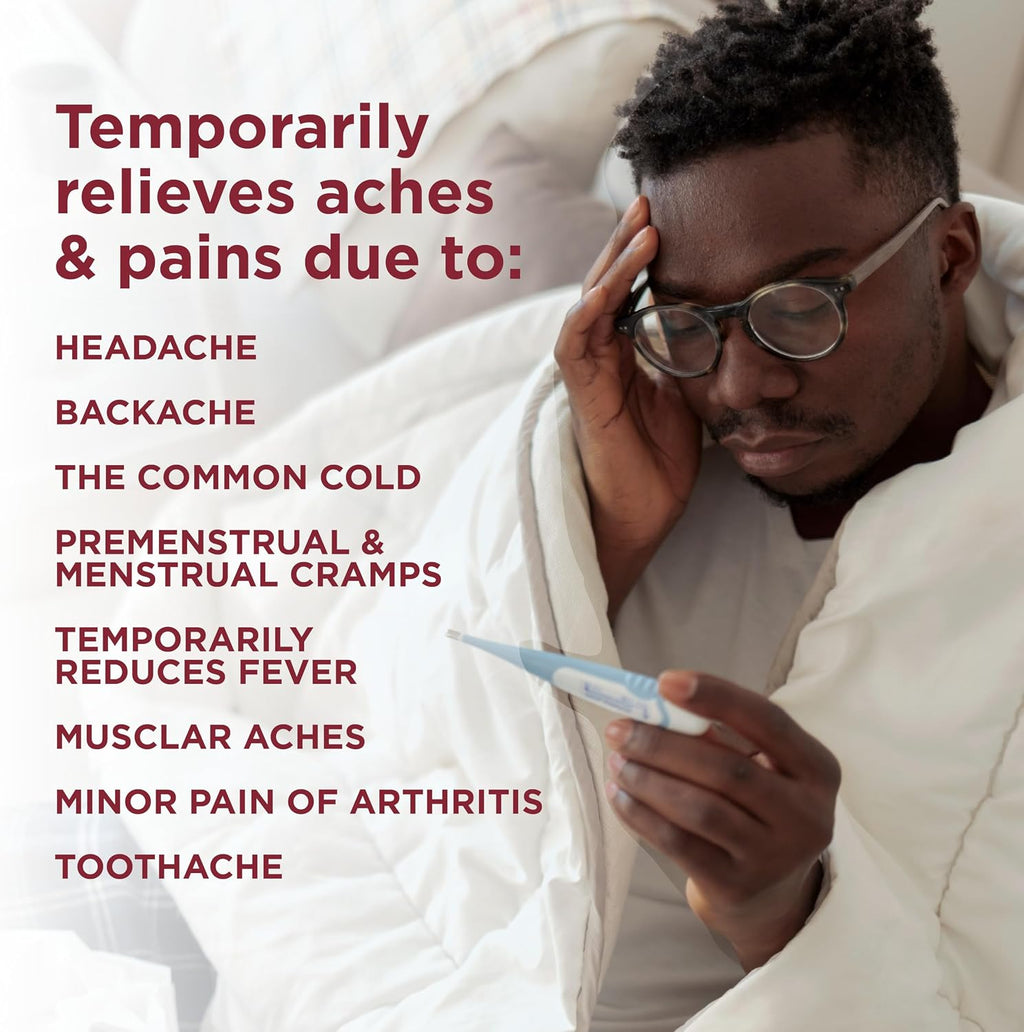 Amazon Basic Care Extra Strength Pain Relief, Acetaminophen Caplets, 500 mg, 200 Count
