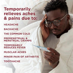 Amazon Basic Care Extra Strength Pain Relief, Acetaminophen Caplets, 500 mg, 200 Count