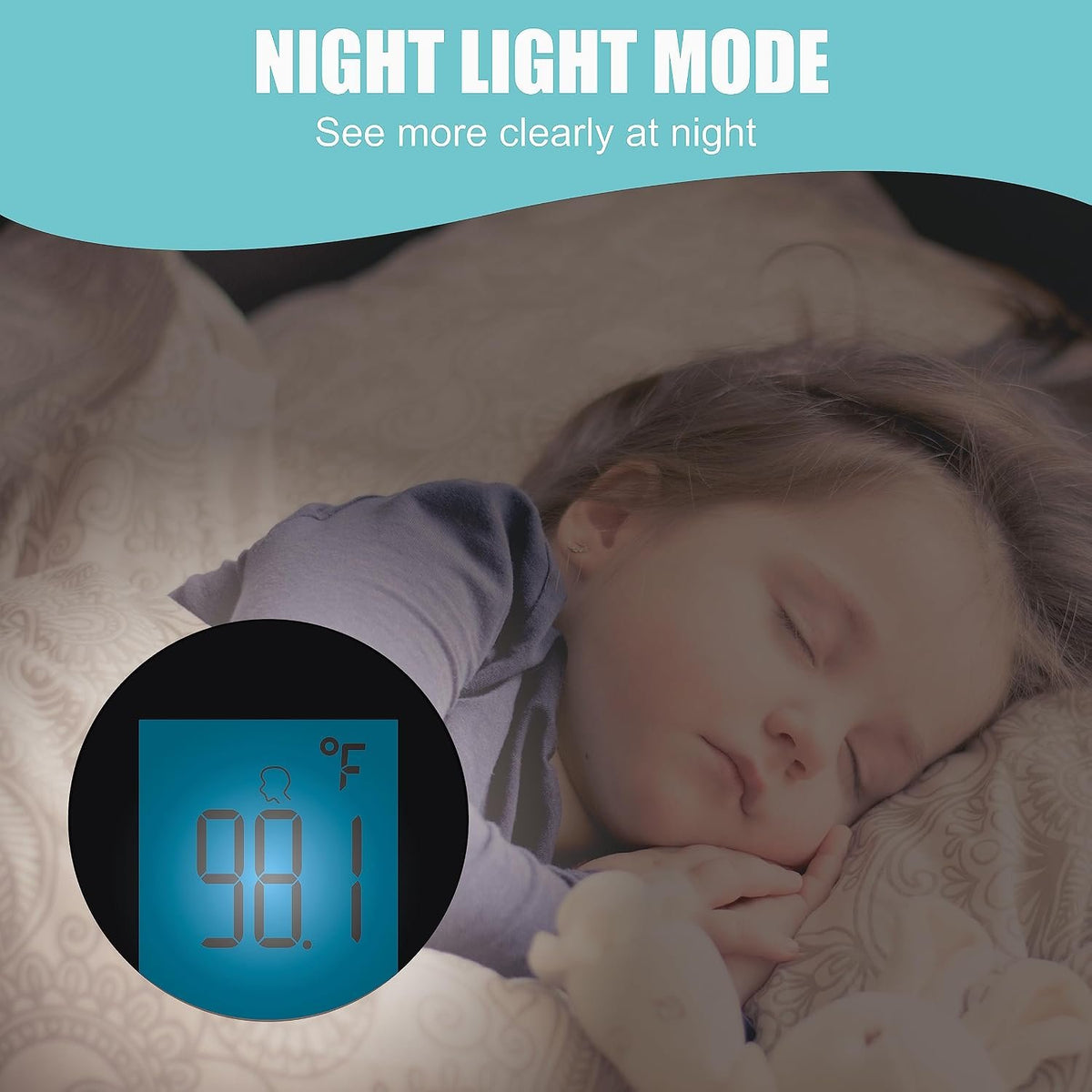 Non-Contact Forehead Thermometer for Kids and Adults