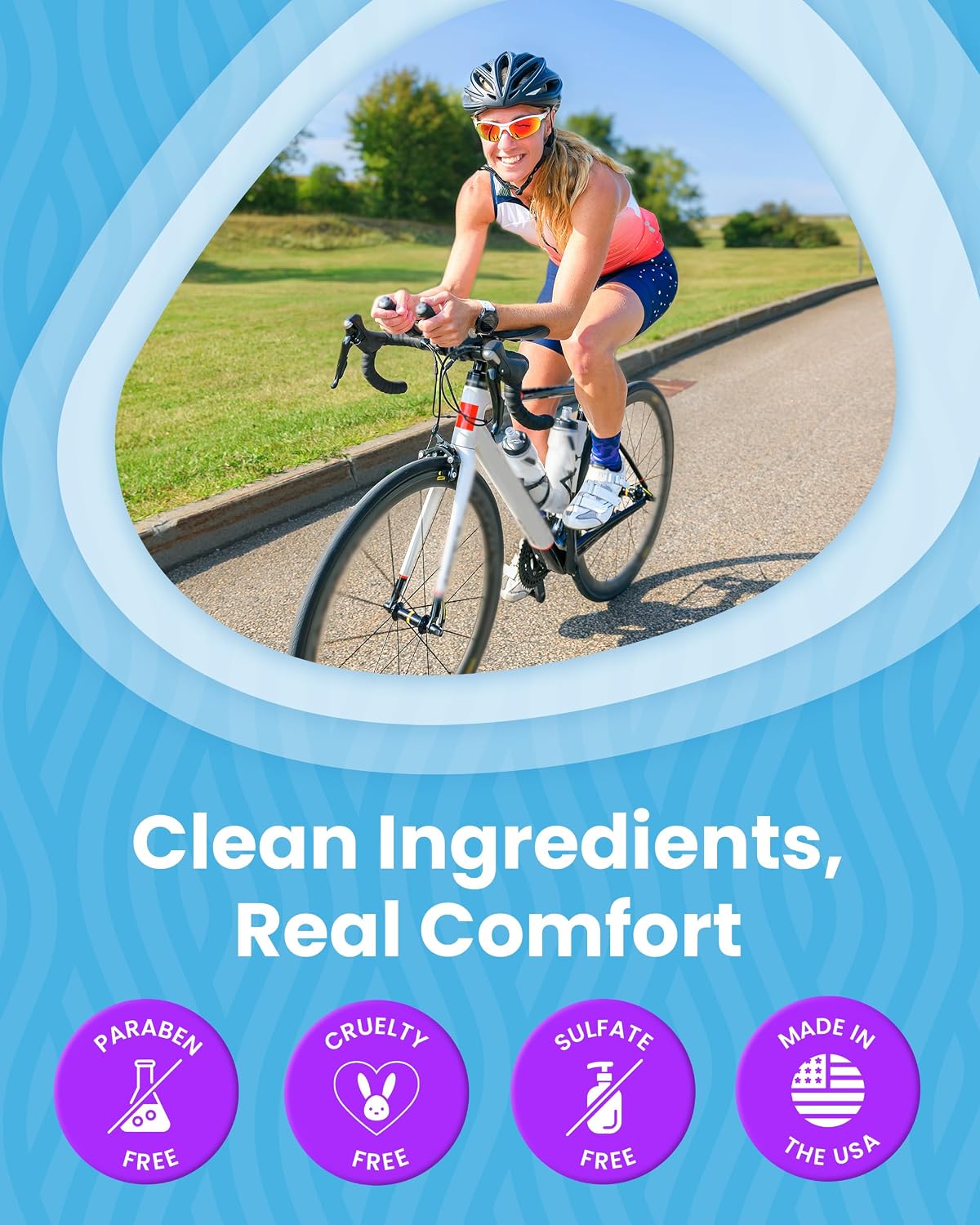 Hoo Ha Ride Glide Anti Chafing & Chamois Cream for Women & Men