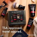 The Art of Shaving Sandalwood 4-in-1 Trial Kit – Pre-Shave Oil, Shaving Cream, Shaving Brush & After-Shave Balm – Protects Against Irritation and Razor Burn – Hydrates and Nourishes Dry Skin