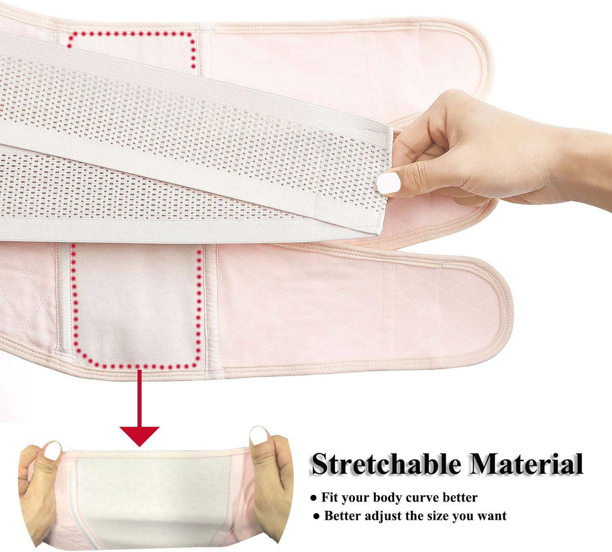 Postpartum Girdle C-Section Recovery Belt Back Support Belly Wrap Belly Band Shapewear