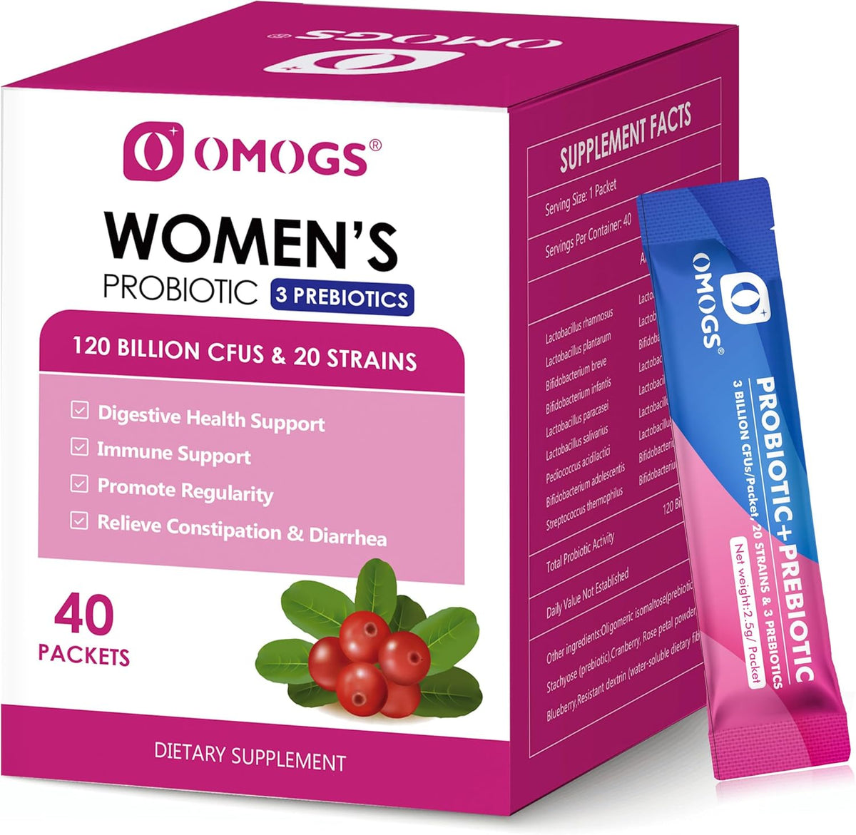 OMOGS Probiotic Supplements 120 ml