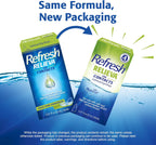REFRESH RELIEVA FOR CONTACTS Lubricant Eye Drops Artificial Tears Contact Lens Rewetter, 0.27 fl oz (8 mL)