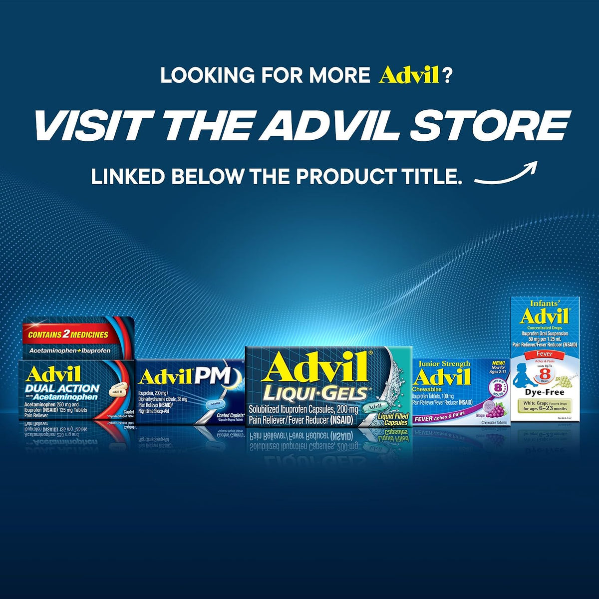 Advil Mini Liqui-Gels, Ibuprofen 200mg, Pain Relief, 8 Count | Relieves Headaches and Arthritis Pain, Reduces Fever, Mini Liqui-Gels, Travel-Size Vial