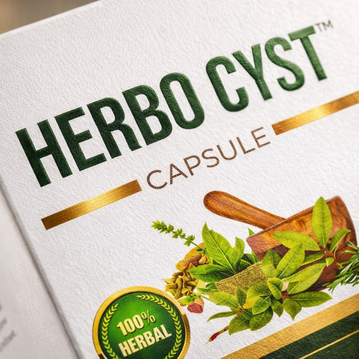 Akshar Ayurved Herbo Cyst Ayurvedic Breast Health Support Capsules | Herbal Supplement | Natural Hormonal Balance & Wellness Support for Women | 100% Herbal Formula | Daily Care Capsules