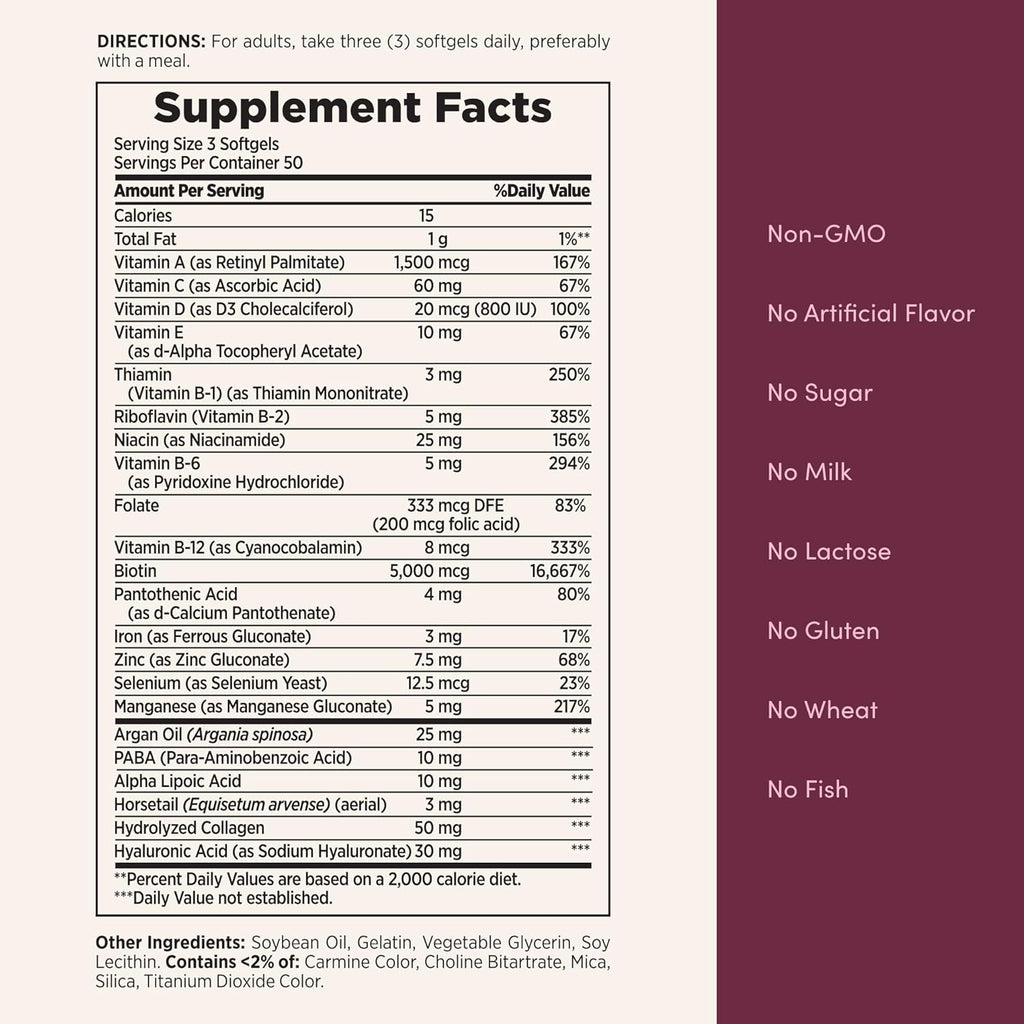 s Bounty Dietary Supplements 150 capsules