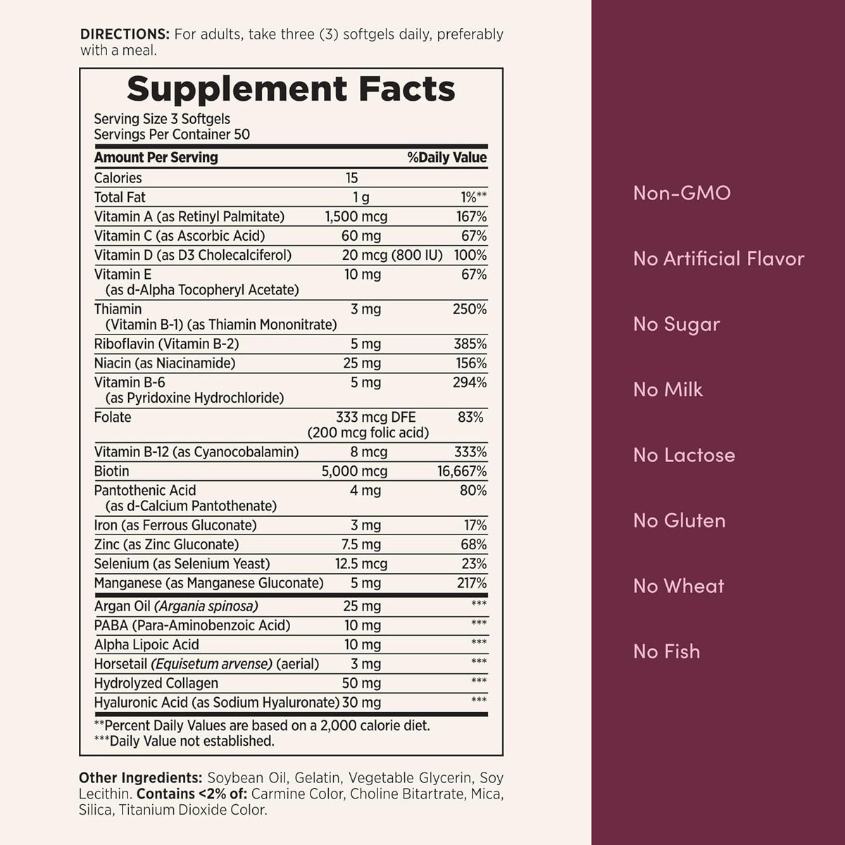 s Bounty Dietary Supplements 150 capsules