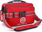 Gevoke Professional 500 Piece Emergency First Aid Kit for Home, Car | Large Complete Medical Kit for Travel, Camping, Truck, Hiking, Sports, Office, Vehicle & Outdoor Emergencies