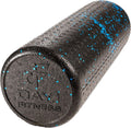 Day 1 Fitness High Density Muscle Foam Rollers - Sports Massage Rollers for Stretching, Physical Therapy, Deep Tissue, Myofascial Release - Ideal for Exercise and Pain Relief - Speckled Blue, 12”