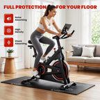 Walking Pad Treadmill Mat for Carpet Floors,55x24 Hardwood Floor Protection | Treadmill Mat for Hardwood Under Walking pad Treadmill Bike Exercise Equipment, Noise Shock Absorption, Stationary
