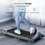 THERUN Walking Pad Under Desk Treadmill for Home and Office Small Walking Pad