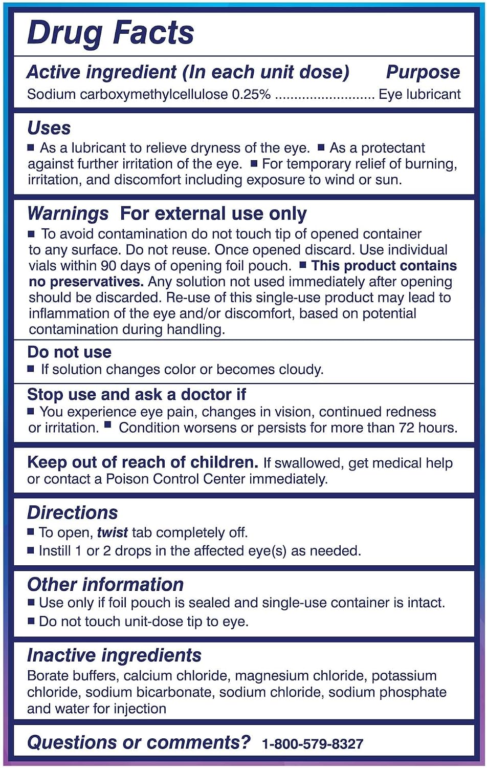 TheraTears Dry Eye Drops, Preservative-Free Vials, 30 Ct | Preservative-Free Lubricating Eye Drops for Dry Eyes, Single-Use Vials, Dry Eye Therapy, Immediate Long Lasting Relief