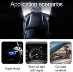 Car LED Headlight Decoders​LED Load Resistors,50W 6Ohm for 9005/9006 Bulbs Canbus Decoder Anti Flicker,Error Codes,Random Shutdown,IP67 Waterproof 4PCS (Suitable for 9005/9006 Bulbs)