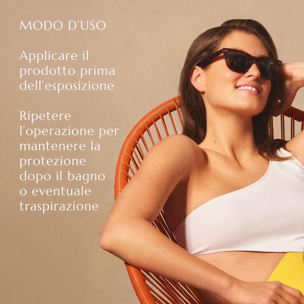 Collistar Sun Cream Face Protection SPF 50+, Prevents Wrinkles and Spots, Also Ideal for Neckline, Hands and Chest 50ml