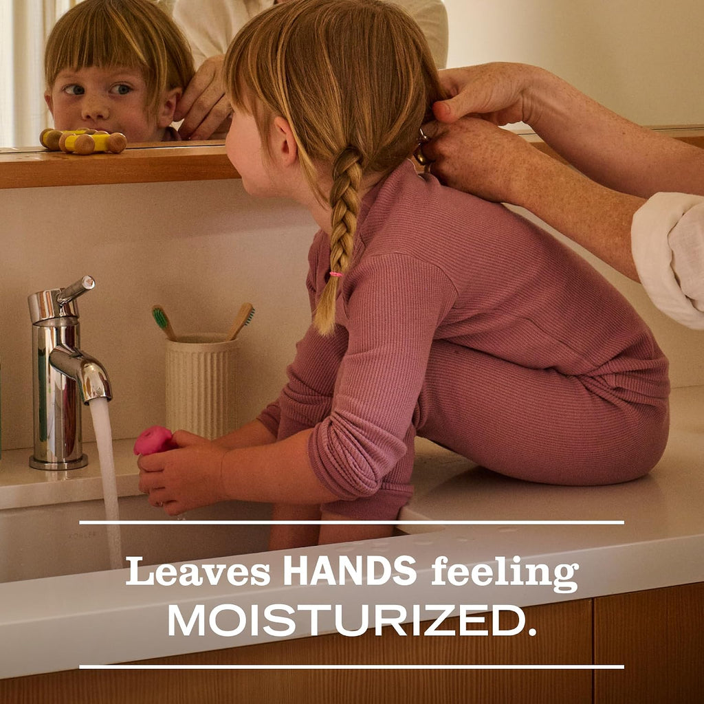 MRS. MEYER'S CLEAN DAY Hand Soap, Rain Water Scent, 12.5 Fl Oz Bottle - 3 Pack | Moisturizing Liquid Hand Soap, Softens and Cleans Hands, Cruelty Free, Made with Essential Oils, Olive Oil, and Aloe Vera