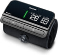 Beurer BM81 easyLock Automatic Upper Arm Blood Pressure Monitor, Smart Cuff Without Cables for Fast Measurement, Bluetooth, 240 Memory Sets, Data Transfer to Apple Health and co.