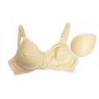 Post-Surgical Cancer Hosiery Cotton Bra with Pockets for Women (Mastectomy)