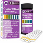 Just Fitter Vaginal pH Balance Test Strips. Personal Wellness Kit for Women. Supports Feminine Hygiene, Body Balance Awareness, and Everyday Confidence – 80 + 20 Strips