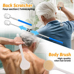 CAidRE 7PC Hip Kit, Hip Kit for Seniors Total Hip Replacement Prime, Mobility Aids with Reacher Grabber,Shoe Horn,Sock Aid,Leg Lifter,Shower Brush,Back Scratcher,Car Handle Assist for Surgery Recovery