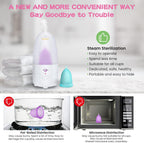 YTYOMUR Menstrual Cups and Discs Reusable Sterile