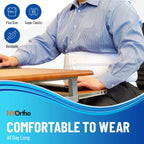 NYOrtho Bariatric Abdominal Belt, 12" Wide Elastic for Plus Size Men and Women, Post-Surgery Stomach Compression Garment for Hernia Surgery, Natural Birth, Injuries