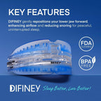 Anti Snoring Device: FDA-Cleared Anti Snoring Mouthpiece – Adjustable Snore Stopper Mouth Guard for Men & Women to Sleep Better – Reusable Nighttime Use with Storage Case