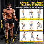 HOXWC Heavy Pilates Equipment, Portable Pilates Bar Kit with Resistance Bands, Professional Adjustable Squat Workout Equipment for Men, Home Gym Muscle Strength Training, Full Body Exercise