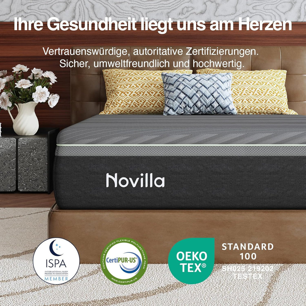 Novilla Mattresses Breathable 200 cm 25 cm
