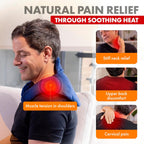 Veridian Healthcare Deluxe Heating Pad Wrap for Shoulder and Neck, Blue