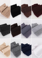 Hugh Ugoli Diabetic Socks for Men, Loose Ankle Socks, Rayon Derived from Bamboo, Extra-Wide, Thin, Seamless Toe, 4-8 Pairs