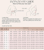 DotVol Basic Posture Corrector Bra with Front Closure Wide Straps Postoperative for Women