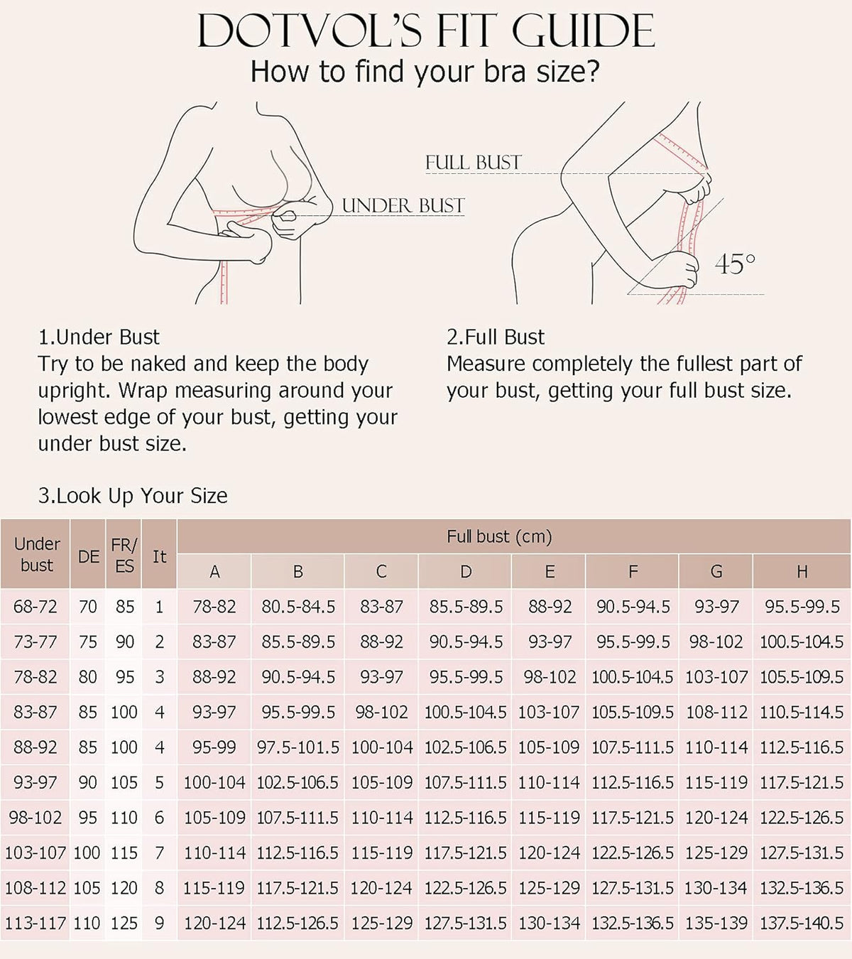 DotVol Basic Posture Corrector Bra with Front Closure Wide Straps Postoperative for Women