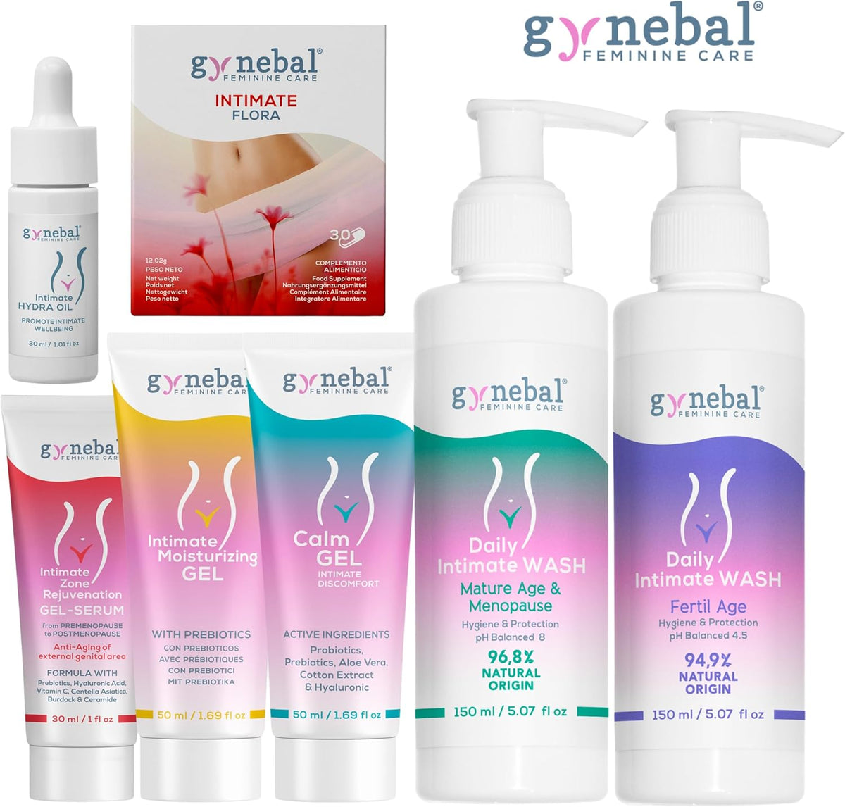 GYNEBAL - Probiotics Woman Flora Intima - Intimate Protector that Strengthens the Vaginal Flora and Protects You from Infections - 30 Capsules