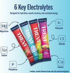 TREVI Electrolytes Powder Packets, Sugar Free Hydration, Favorites 20 Pack | Essential Daily Drink Mix, 0 Sugar, Magnesium, Potassium, Vitamin C, Calcium, B6 & B12 Vitamins