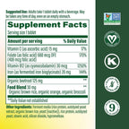 MegaFood Blood Builder Iron Supplement, Energy Support, Vegan, 90 Tablets